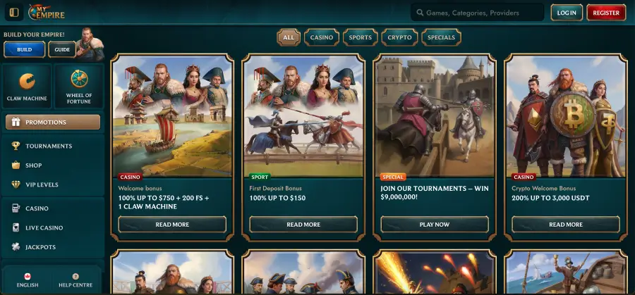 My Empire casino tournaments and leaderboard events My Empire casino tournaments and leaderboard events